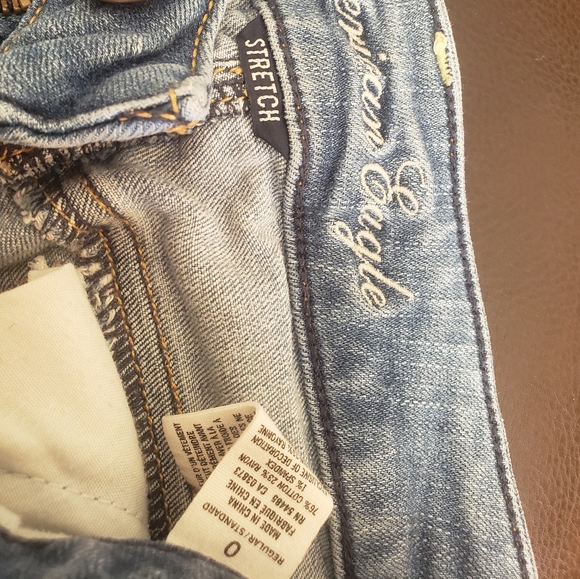 Size 4 Woman's Slim American Eagle Jeans - Picture 3 of 3